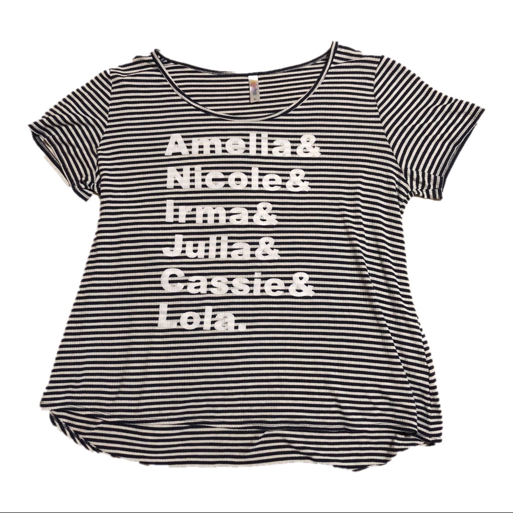 LuLaRoe | Stripped Shirt